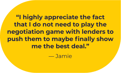 Client kudos for Jamie's service